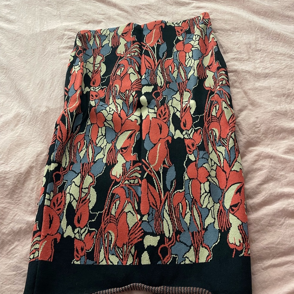 Split Thigh Pencil Skirt - image 2